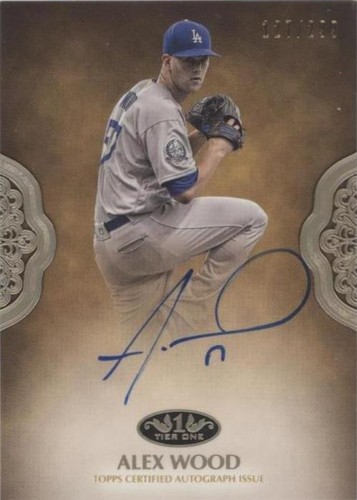 2019 Topps Tier One - Alex Wood #PPA-AW