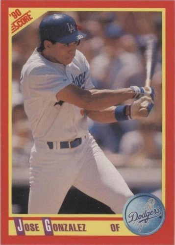 1990 Score - Jose Gonzalez #368