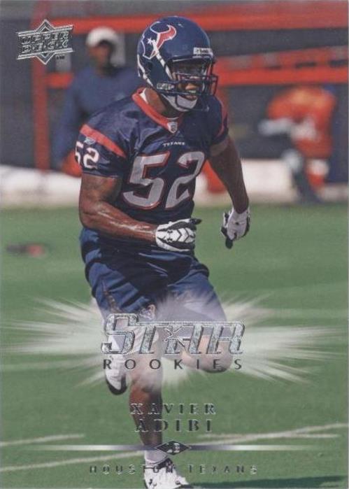 2008 Upper Deck Xavier Adibi #299