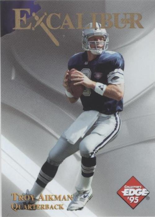 Collector's Edge 1995 Excalibur Troy Aikman #8