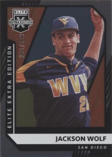 2021 Panini Elite Extra Edition - Jackson Wolf #129