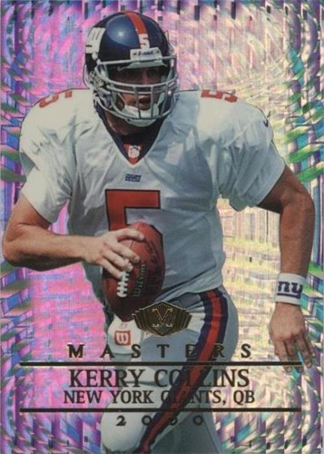 2000 Collector's Edge Masters Kerry Collins #123