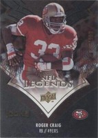 2008 Upper Deck Icons Roger Craig #LEG22