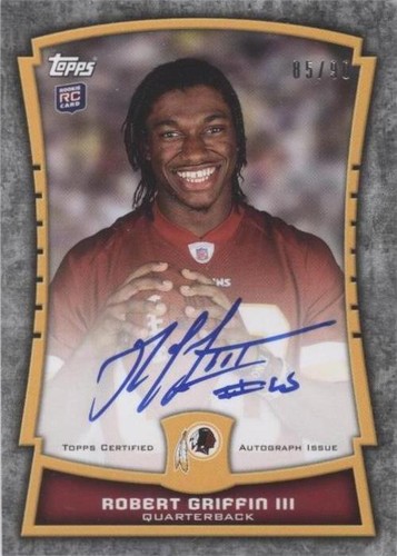 2012 Topps Robert Griffin III #RPA-RG