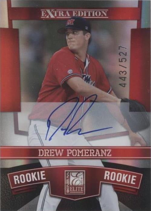 Donruss Elite 2010 edición extra - Drew Pomeranz #126