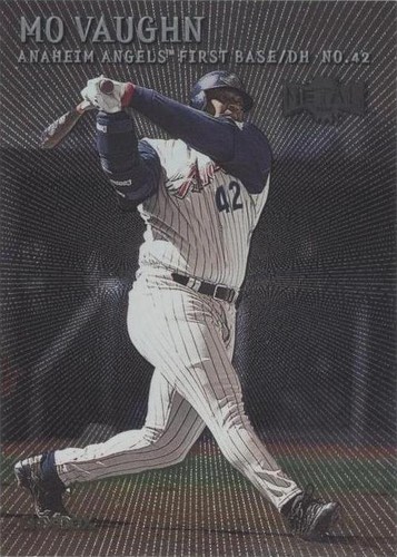 2000 Skybox Metal - Mo Vaughn #17