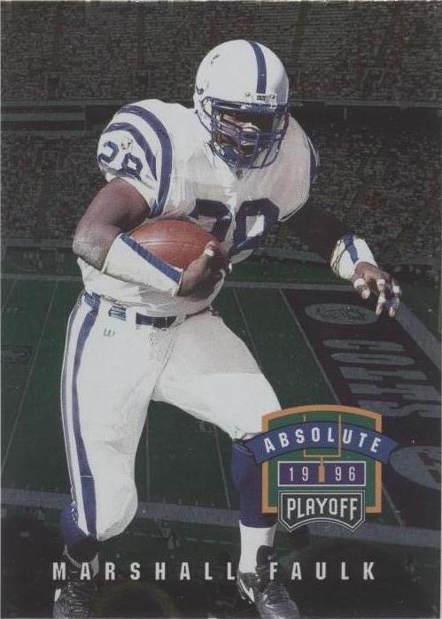Playoff Absolute Marshall Faulk #170 1996