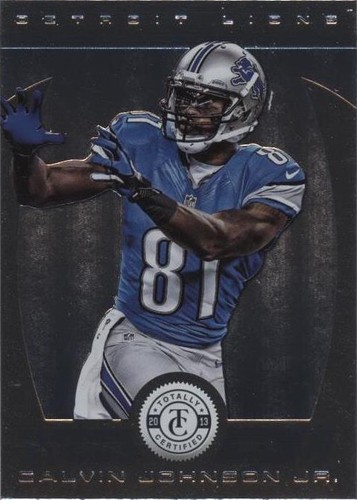 2013 Panini Totally Certified Calvin Johnson #18