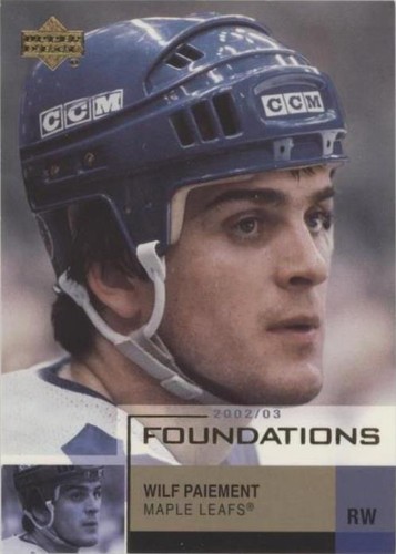 2002-03 Upper Deck Foundations - Wilf Paiement #93