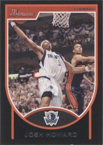 2007-08 Bowman Draft Picks & Stars - Josh Howard #110
