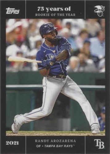 【激レア】RANDY AROZARENA オートサインRCカード 2022 Topps Inception Rookie and Emerging Stars Red /50 Randy