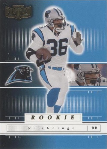 2001 Playoff Preferred Nick Goings #122