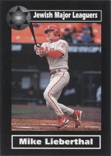 2003 American Jewish Historical Society Jewish Major Leaguers - Mike Lieberthal #126