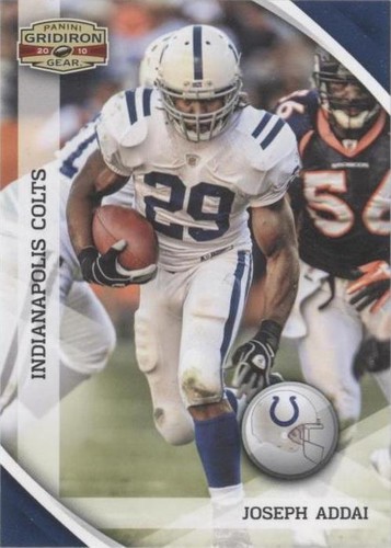 2010 Panini Gridiron Gear Joseph Addai #62