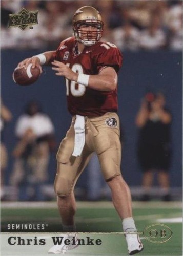 2013 Upper Deck Chris Weinke #40
