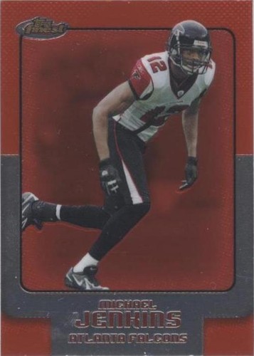 2006 Topps Finest Michael Jenkins #30