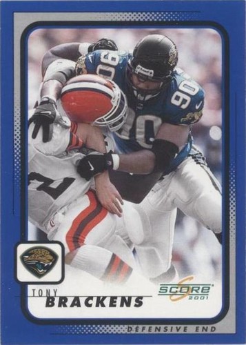 2001 Score Tony Brackens #96
