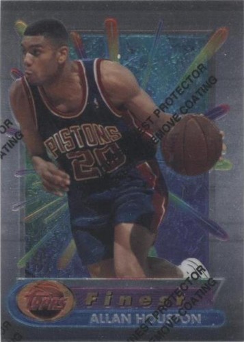 1994-95 Topps Finest - Allan Houston #72