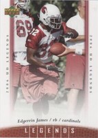 2006 UD Legends Edgerrin James #76
