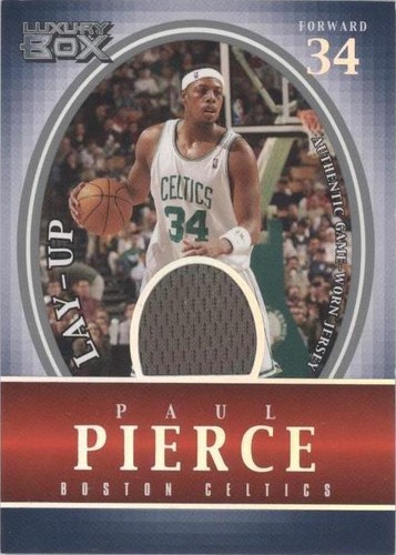 2004-05 Topps Luxury Box - Paul Pierce #LU-PP