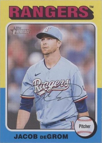 2024 Topps Heritage - Jacob deGrom #355