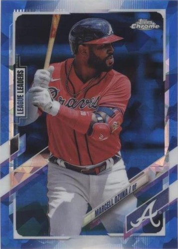 2021 Topps Chrome Sapphire Edition - Marcell Ozuna #220