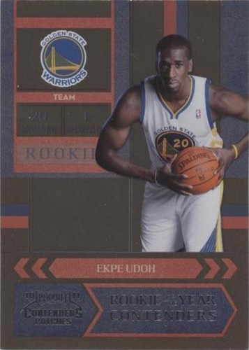 2010-11 Playoff Contenders Patches - Ekpe Udoh #9