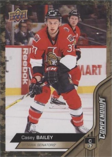 2016-17 Upper Deck Compendium - Casey Bailey #758