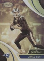 2018 Panini Certified Jared Goff #GT-JAG