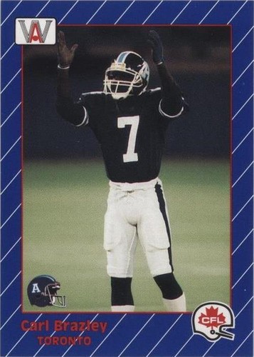 1991 All World CFL Carl Brazley #85