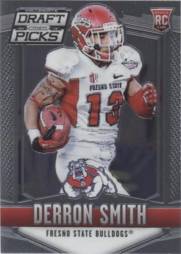 2015 Panini Prizm Collegiate Draft Picks Derron Smith #175