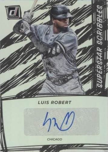 2021 Panini Donruss Luis Robert Patch Relic 87 Retro Style