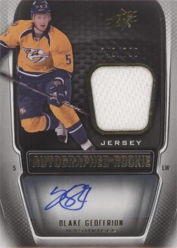 2011-12 SPx - Blake Geoffrion #188