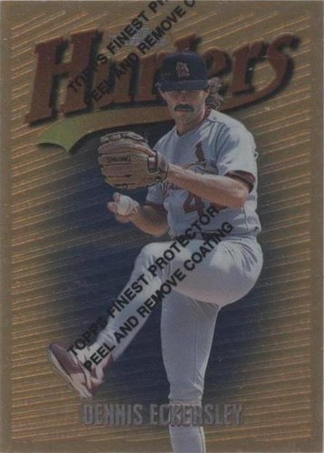 1997 Topps Finest - Dennis Eckersley #163