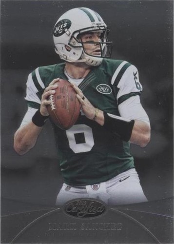 2013 Panini Certified Mirror Red #52 Mark Sanchez New York 2013 Panini Certified Mirror Red #52 Mark Sanchez New York