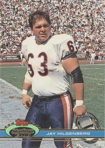 1991 Topps Stadium Club Jay Hilgenberg #57