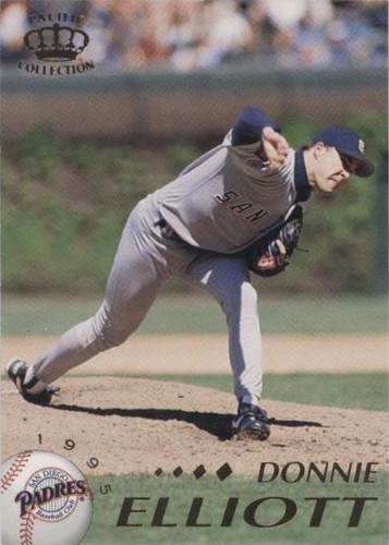 1995 Pacific Crown Collection - Donnie Elliott #360