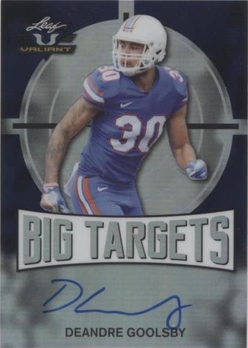 2018 Leaf Valiant DeAndre Goolsby #BT-DG2