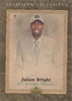 2007-08 Upper Deck Artifacts - Julian Wright #209