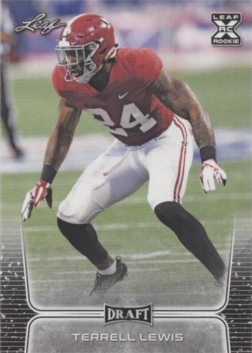 2020 Leaf Draft Terrell Lewis #56