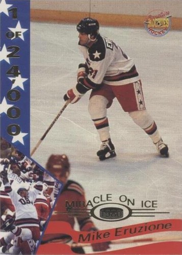 1995 Signature Rookies Miracle on Ice 1980 - Mike Eruzione #12