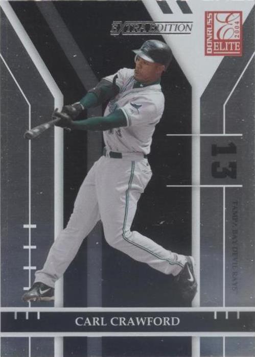 Donruss Elite 2004 edición extra - Carl Crawford #62