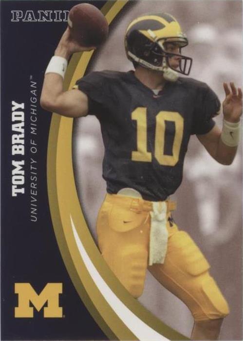2015 Panini Michigan Wolverines Tom Brady #32
