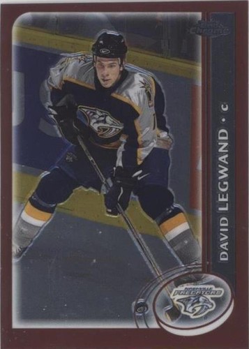 2002-03 Topps Chrome - David Legwand #25