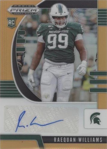 2020 Panini Prizm Draft Raequan Williams #252