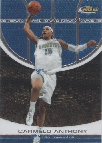 2005-06 Topps Finest - Carmelo Anthony #88