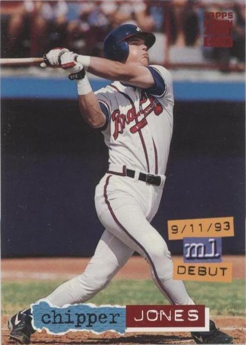 Topps Stadium Club 1994 - Chipper Jones #638