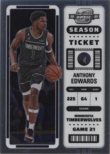 2022-23 Panini Contenders Optic - Anthony Edwards #50