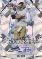 2020 Leaf Metal Rookie Autographs Cole Kmet #MR-CK1