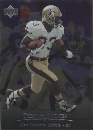 1996 Upper Deck Silver Collection Tyrone Hughes #169